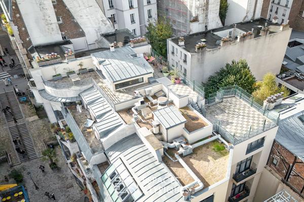 Dernier étage d’exception avec terrasses et rooftops – Lamarck-Caulaincourt