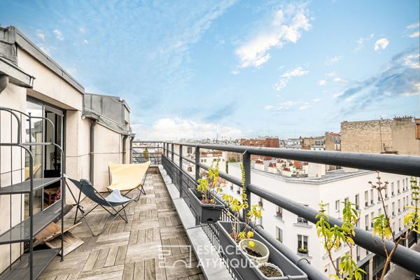 Dernier étage d’exception avec terrasses et rooftops – Lamarck-Caulaincourt