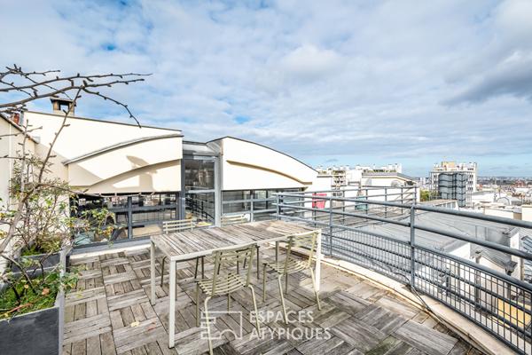 Dernier étage d’exception avec terrasses et rooftops – Lamarck-Caulaincourt