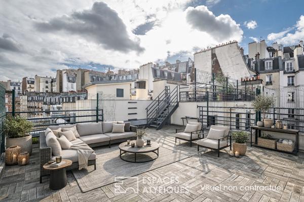 Dernier étage d’exception avec terrasses et rooftops – Lamarck-Caulaincourt