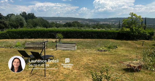 Maison T4 de 99 m² sur 3 500 m² de terrain à La Brillanne (04700)