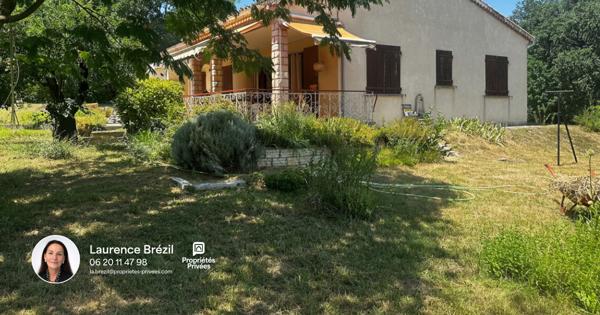 Maison T4 de 99 m² sur 3 500 m² de terrain à La Brillanne (04700)