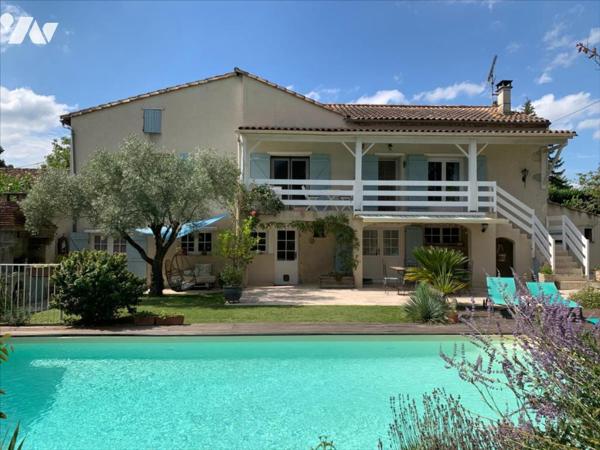 QUARTIER RESIDENTIEL, MAISON FAMILIALE AVEC PISCINE