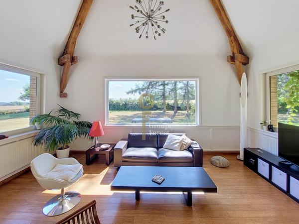 MAISON D'ARCHITECTE EN SEMI PLAIN PIED
