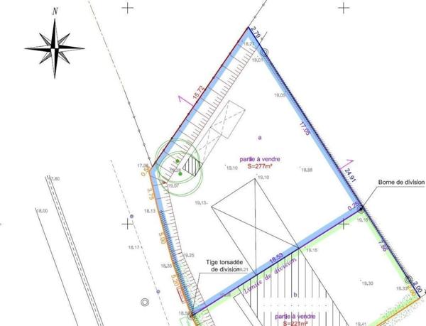 SAINT MALO - PETIT PARAME - Terrain constructible de 277m²