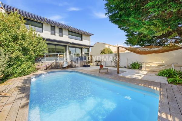 Juvignac (34990) Villa familiale de 173 m² sur 300m² de terrain avec piscine, lumineuse et grands espaces.