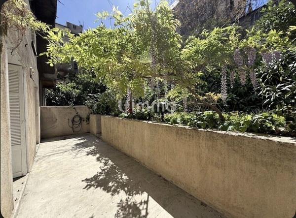 Marseille 4ème / Appartement / Jardin