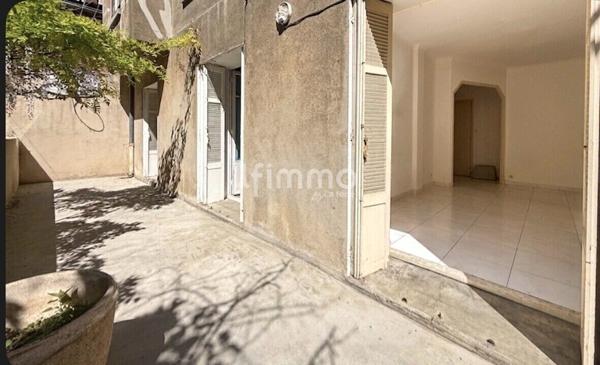 Marseille 4ème / Appartement / Jardin