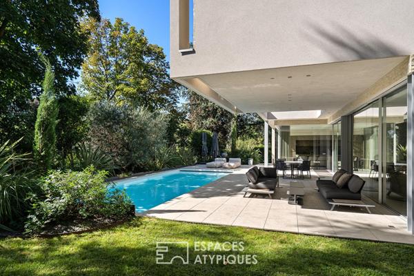 Maison d’architecte contemporaine avec piscine