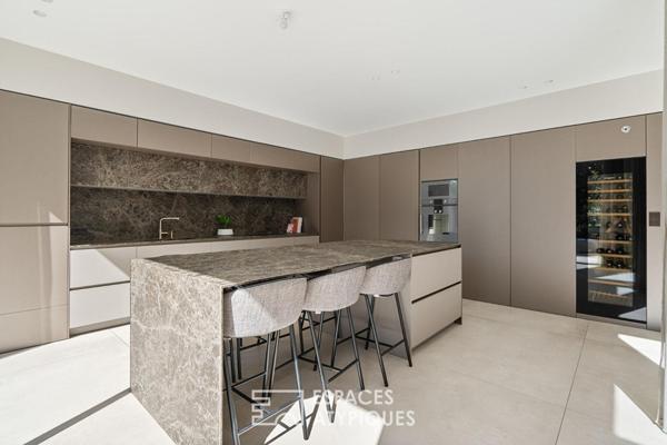 Maison d’architecte contemporaine avec piscine