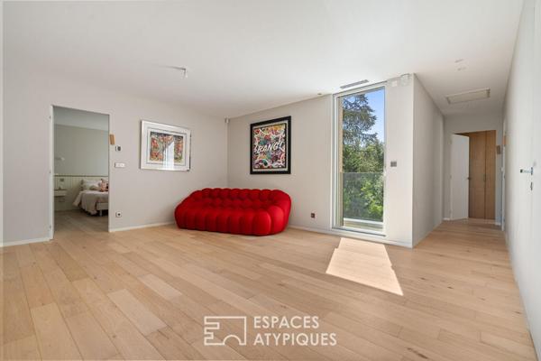 Maison d’architecte contemporaine avec piscine