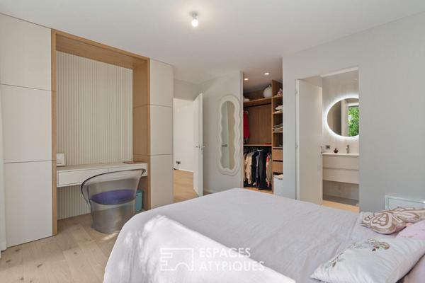 Maison d’architecte contemporaine avec piscine
