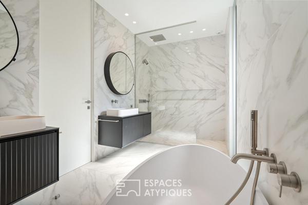 Maison d’architecte contemporaine avec piscine