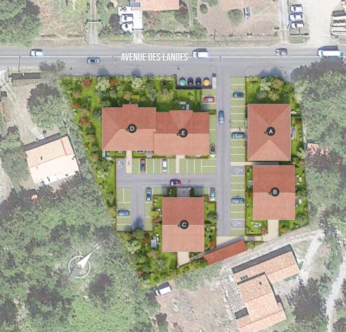 SANGUINET le confort du neuf avec nos appartements et villas-jardin à quelques pas du lac