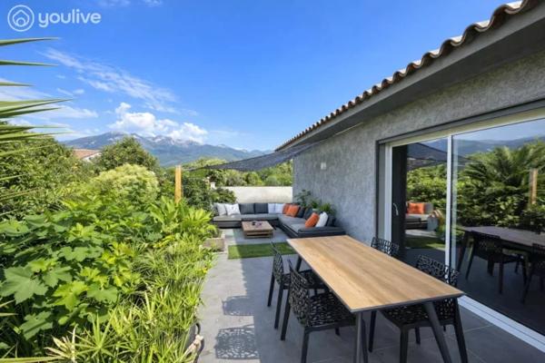 Maison récente avec studio indépendant – Terrrain arboré de 1064 m2