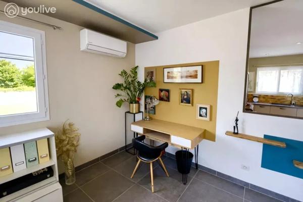 Maison récente avec studio indépendant – Terrrain arboré de 1064 m2