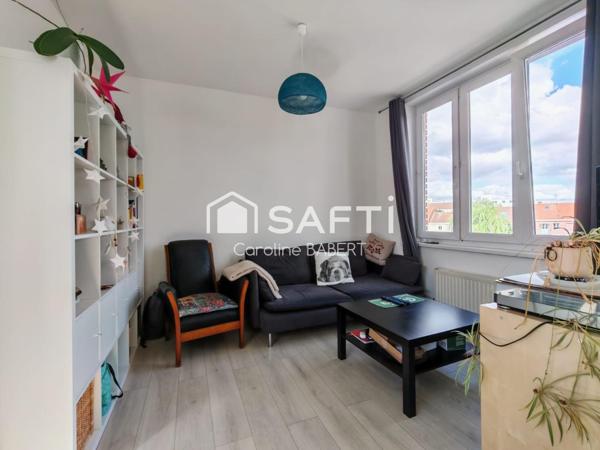 T2 – Dernier étage – Vue dégagée – Wazemmes