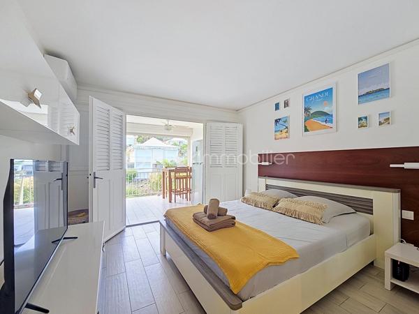 EXCLUSIVITE 
Delphine MIRANDA pour BSK Immobilier 

Célèbre site doté d'une magnifique cocoteraie s'étendant sur 7 hectares , d'un accès plage direct , d'un restaurant de plage, d'une grande
piscine à débordement vue mer, d'un cours de tennis et d'un service de gardiennage avec accès sécurisé, le domaine de l' Anse des Rochers
est sans conteste le lieu par excellence voué à un investissement locatif saisonnier.

Cet appartement a été rénové avec goût et modernité, il offre une opportunité clé en main d'investissement.
Doté d'un carnet de réservation bien rempli les locations en cours seront rétrocédées à son repreneur. (me consulter pour les détails).

Il se compose d'une entrée avec placards de rangements , une salle d'eau rénovée avec coin buanderie machine à laver, douche à l'italienne et toilettes.
La pièce de vie chambre est climatisée, elle propose un lit 2 places et un espace coin télé.
La loggia abrite la cuisine aménagée avec son espace repas avec une vue dégagée .
Vendu meublé clé en main aucun travaux à prévoir .
Internet : fibre optique

Plus d'informations? N'hésitez pas à me contacter par appel ou sms whatsapp de préférence , demandez la vidéo du bien !

Les charges de copropriété incluent : l'eau, l'électricité, fond de roulement du syndic ...