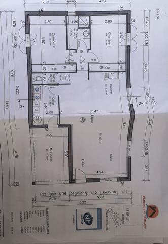 Maison 4 pièces - 88 m² Exclusivité efficity