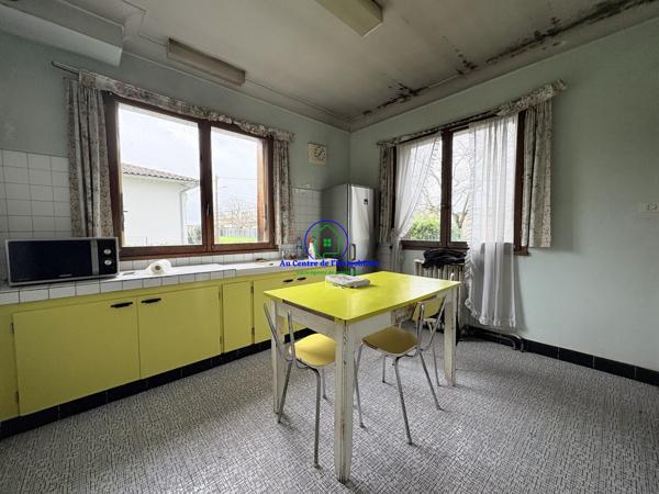 Maison de type 4 avec garage en sous sol