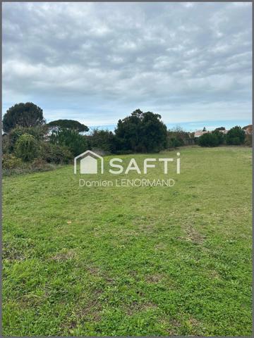 Jolie terrain de 825m2 plein cœur de la Cotiniere