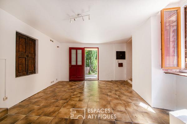 Maison de village en pierre – jardin privatif et toit-terrasse