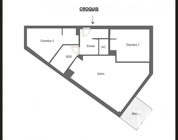 Appartement à vendre 3 pièces 60 m² Harfleur
