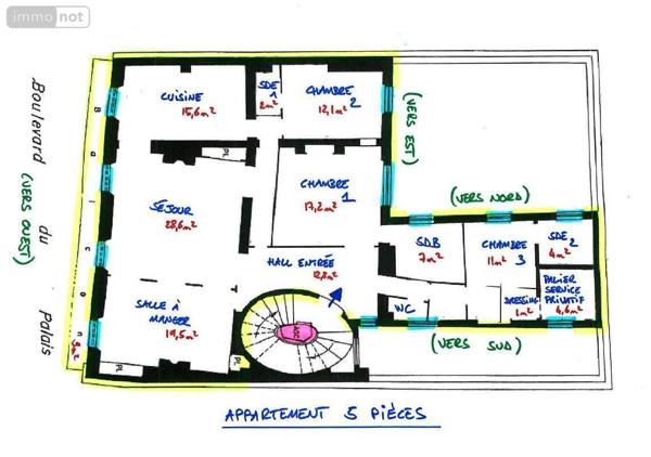 Appartement à vendre à Paris 4e arrondissement à Paris (75004), ref : 75022-887