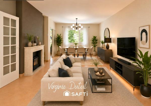 Maison familiale 132 m², 6 pièces, sous-sol total