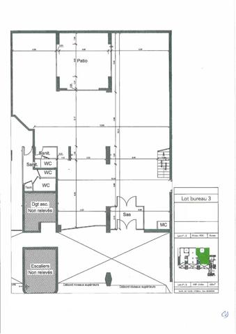 Bureaux Nice Gambetta 203 m2