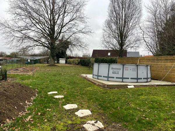 Maison 5 pièce(s) - 106 m2 habitables - terrain 1448  m2