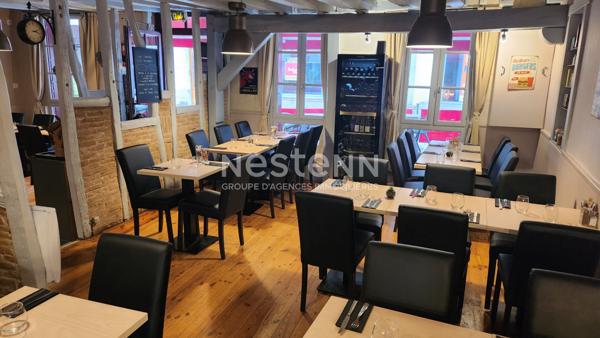 Restaurant de caractère avec logement. Coeur historique de Saint-Aignan