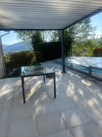 Sur les hauteurs de Gervans maison d'exception avec vue panoramique piscine et ascenseur