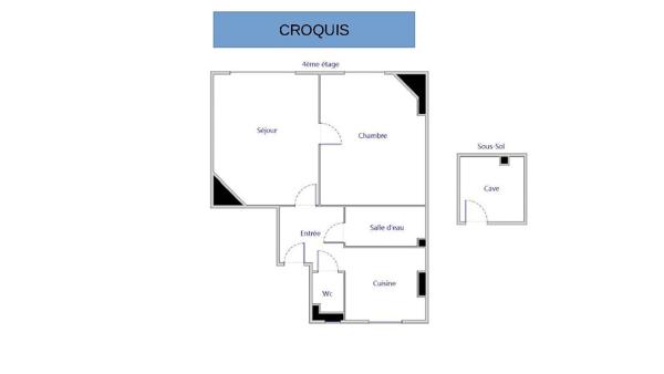 Appartement à vendre 2 pièces 35,6 m² Suresnes