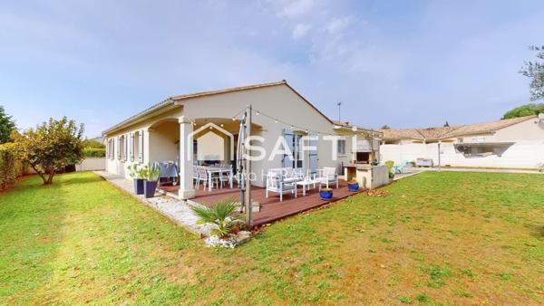 À Vars, Maison familiale plain pied récente alliant confort moderne, économies d’énergie et proximité immédiate de toutes commodités !