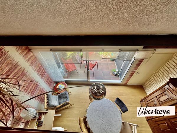 T4 duplex 80m² au dernier étage avec terrasse plein Sud Caen cinéma Lux