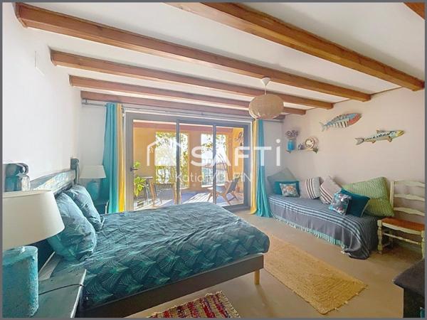 Saint cyr 120M2( 98 carrez )vue panoramique port