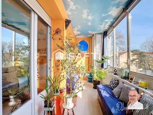 T4 familial à Moulin à Vent : calme, volumes et commodités