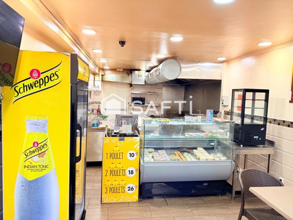 Fonds de commerce rentable de poulet braisé à Villiers-sur-Marne