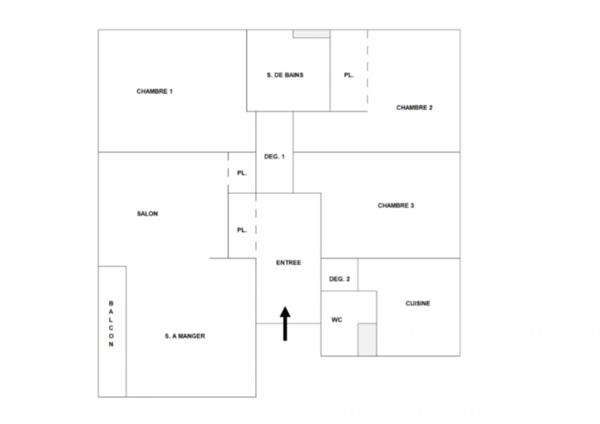 Appartement à vendre 4 pièces 84 m² Bourg-la-Reine