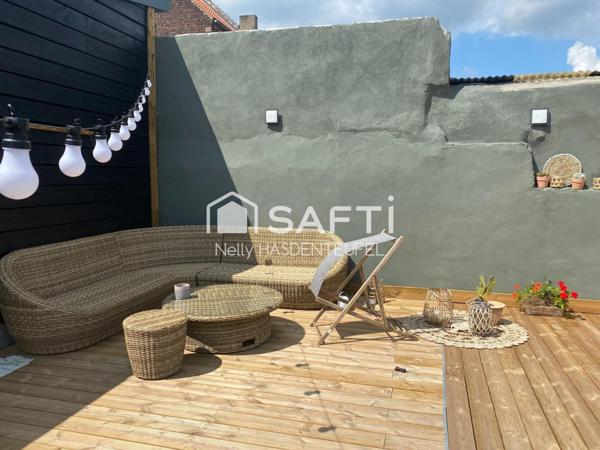 MAISON DE MAITRE SEMI PLAIN PIED 4 CHAMBRES DONT 1 AU RDC