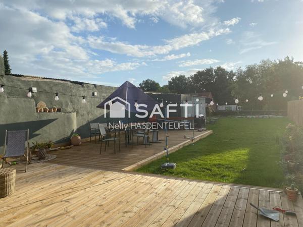 MAISON DE MAITRE SEMI PLAIN PIED 4 CHAMBRES DONT 1 AU RDC