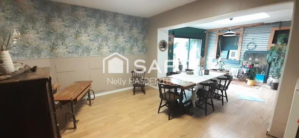 MAISON DE MAITRE SEMI PLAIN PIED 4 CHAMBRES DONT 1 AU RDC