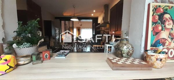 MAISON DE MAITRE SEMI PLAIN PIED 4 CHAMBRES DONT 1 AU RDC