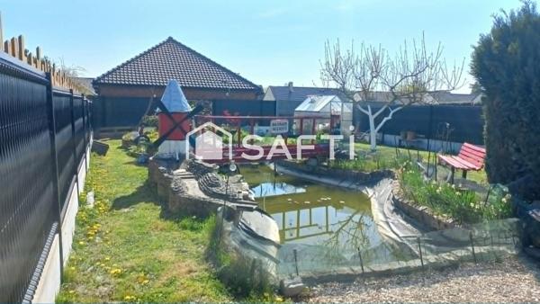 Maison familiale rénovée avec jardin sans vis-à-vis à Mazingarbe