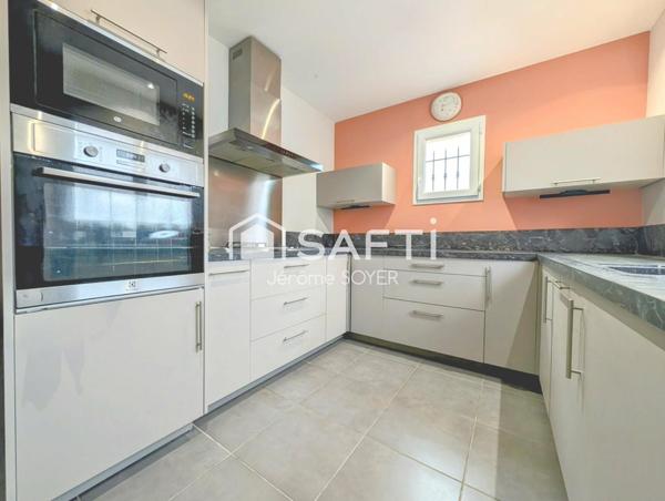 MAISON 107 M², 4 CHAMBRES AVEC JARDIN