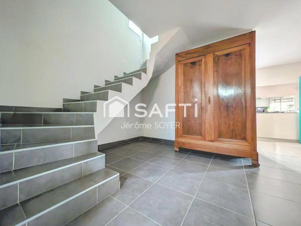 MAISON 107 M², 4 CHAMBRES AVEC JARDIN