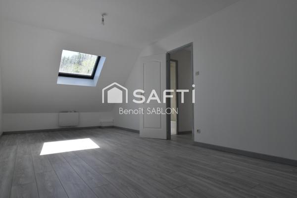 Maison 102m², 4 chambres, jardin, garage, grenier