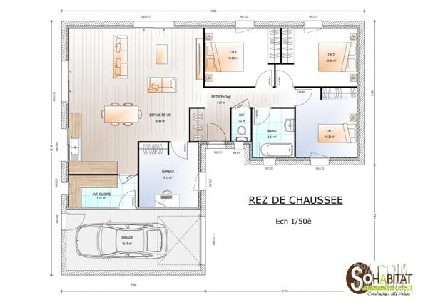 MAISON NEUVE FINIE à Vigneux-de-Bretagne Vigneux-de-Bretagne (44360)