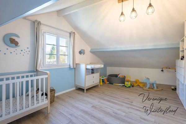 Maison à vendre 4 pièces SEPTEUIL (78) 89m²-2 chambres-carport-cave-500m²